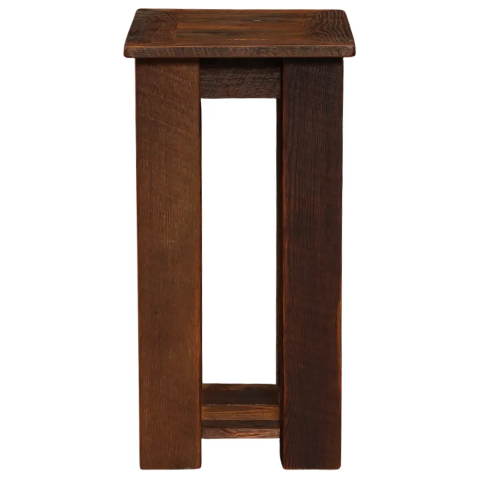 Barnwood Mini Open Nightstand
