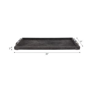 HEDLEYGATE GRAY TRAY 2 (IN) 9