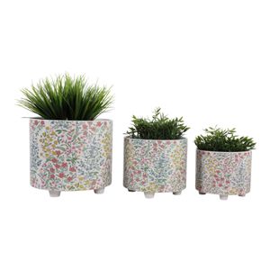 ELMMORE SET OF 3 YELLOW PLANTER 11 (IN) 3