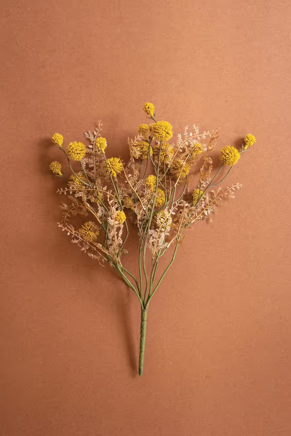 Artificial Yellow Melaleuca Spray