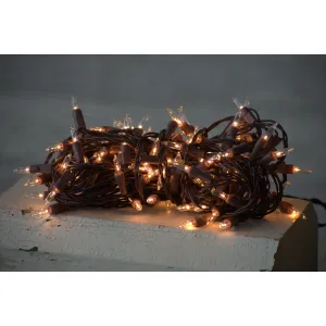 10 Bulb Brown Cord Mini Country Lights 3