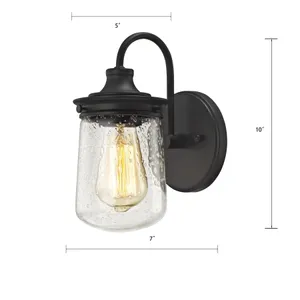 Hamel 10'' High 1-Light Sconce - Oil Rubbed Bronze 2