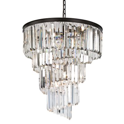 Palacial 26'' Wide 9-Light Chandelier - Oil Rubbed Bronze