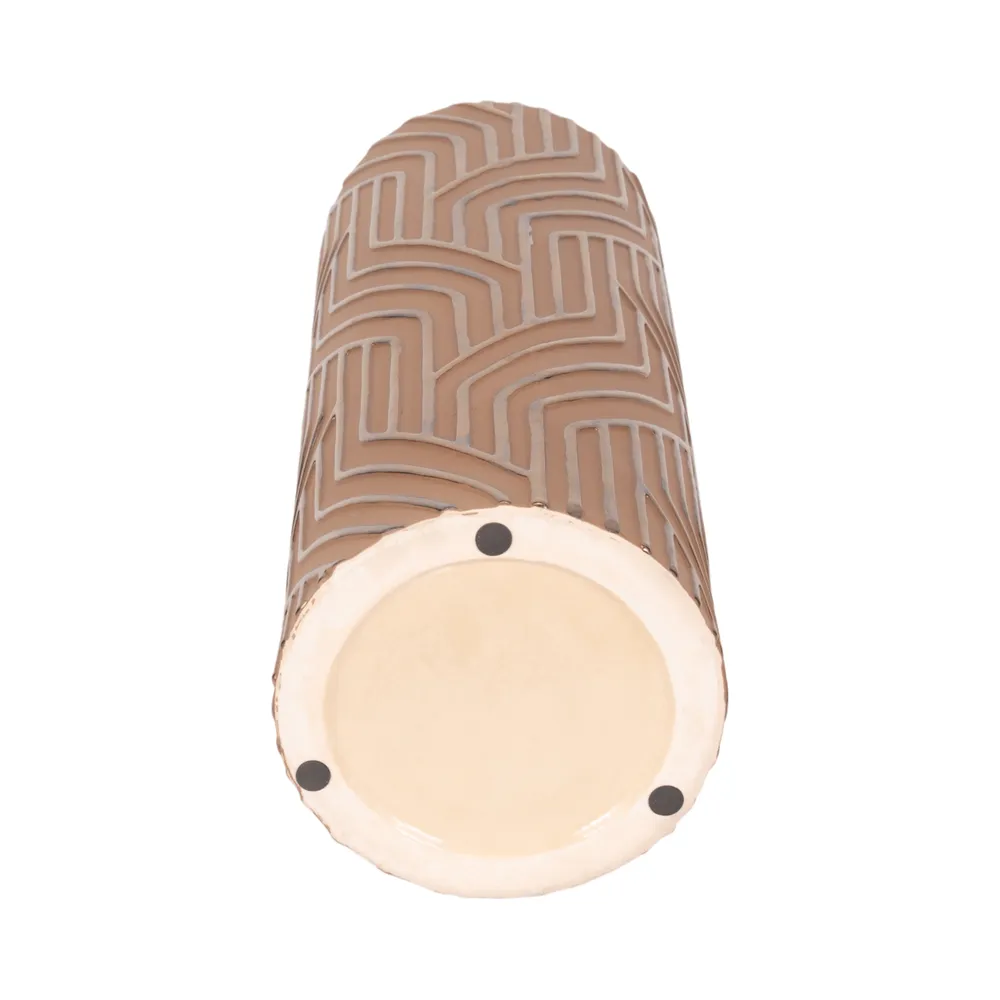 EATONPARK BROWN VASE 28 (IN)