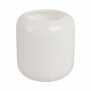 ALCOTTWELL WHITE VASE 8 (IN) 5
