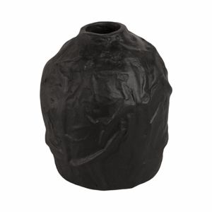 AXELLEY BLACK VASE 9 (IN) 5