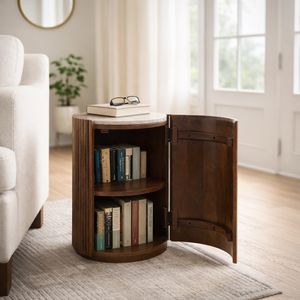 PRESTONPORT BROWN TABLE 20 (IN) 12