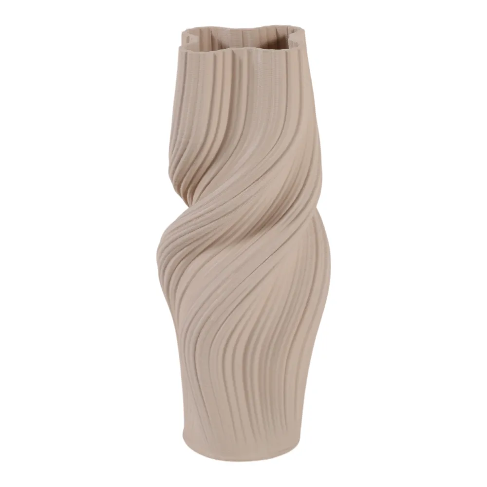 ROSSPORT TAN VASE 16 (IN)