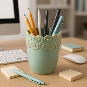 DUNBARMILL GREEN PENCIL CUP 5 (IN) 11