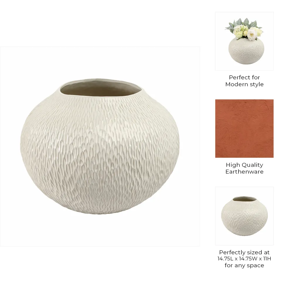 UPTONMOOR WHITE BOWL 11 (IN)