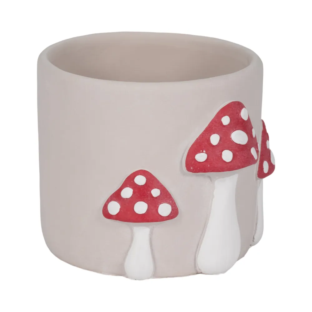 BRECKRUN RED PLANTER 6 (IN)
