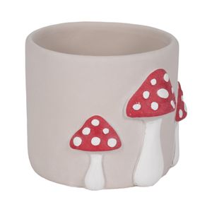 BRECKRUN RED PLANTER 6 (IN) 4