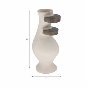 ROMANDALE IVORY VASE 15 (IN) 9