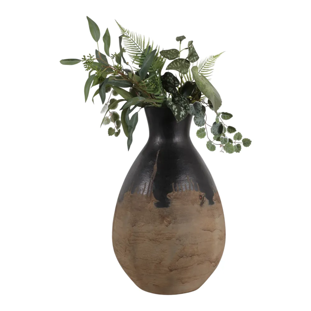 MONROEMILL BLACK VASE 21 (IN)