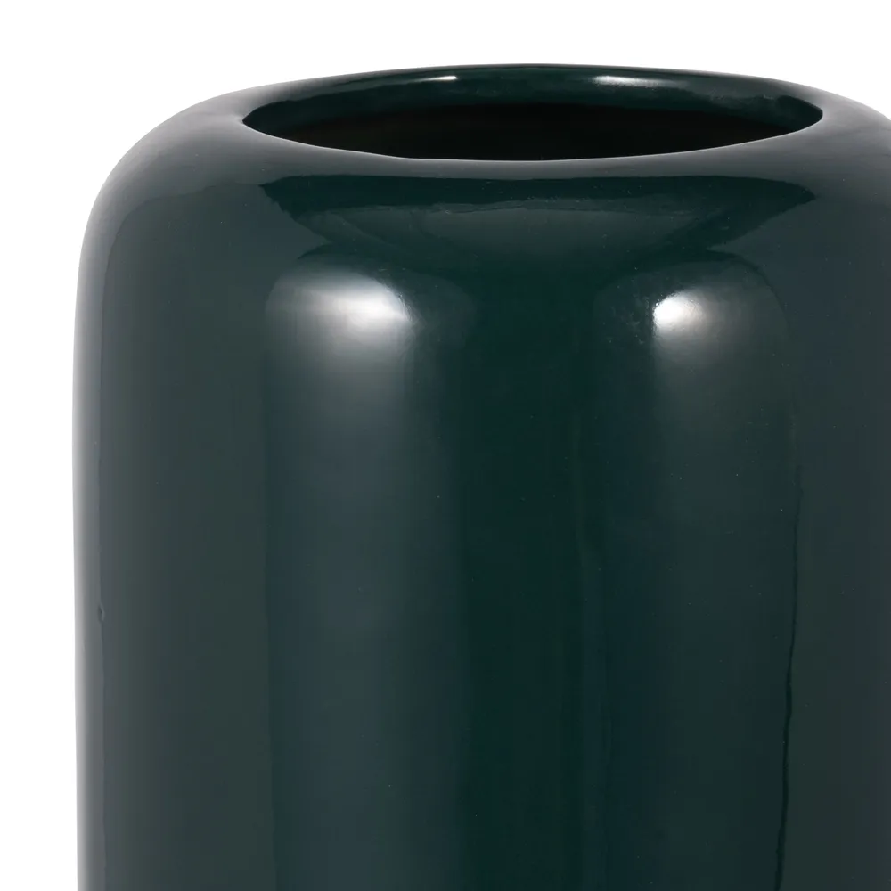BECKHAVEN GREEN VASE 18 (IN)