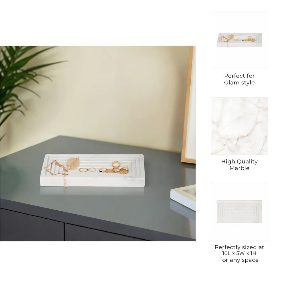MORGANVIEW WHITE TRAY 1 (IN)