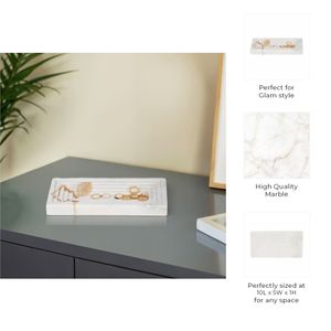 MORGANVIEW WHITE TRAY 1 (IN) 9