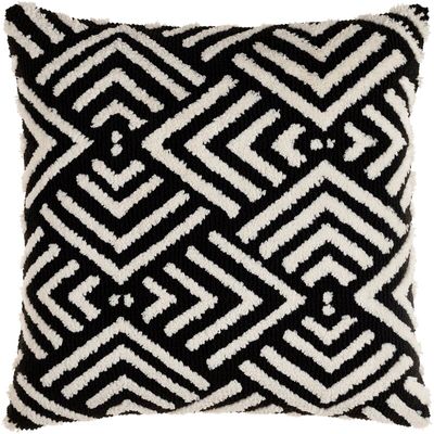 Sheldon Geometric Cotton Throw Pillow
