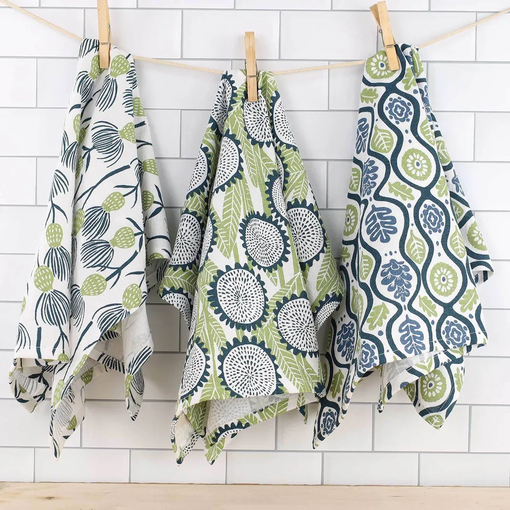 Foraging Cotton Kitchen Towels (Set of 3)
