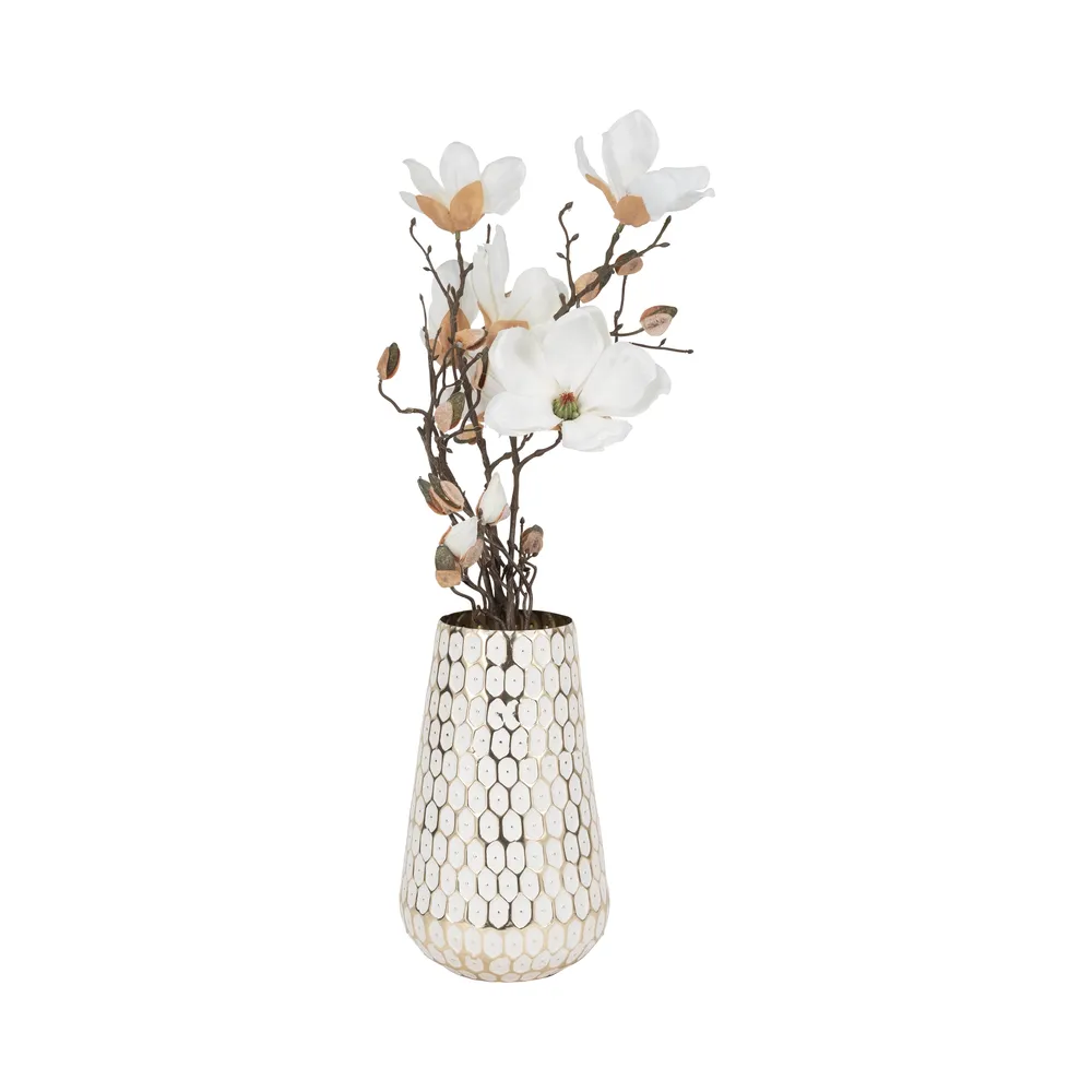 BARNETWICK GOLD VASE 12 (IN)