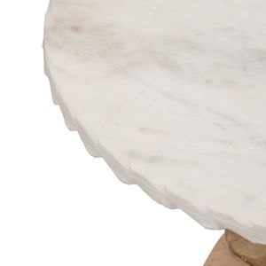 HAVENSTONE WHITE TABLE 24 (IN) 6