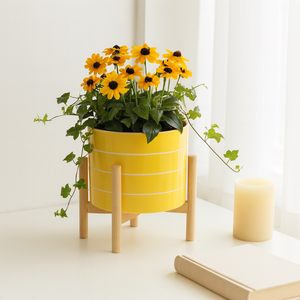 GRANLEYLEY YELLOW PLANTER 9 (IN) 12