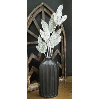 Flocked Fir Spray 37.5in