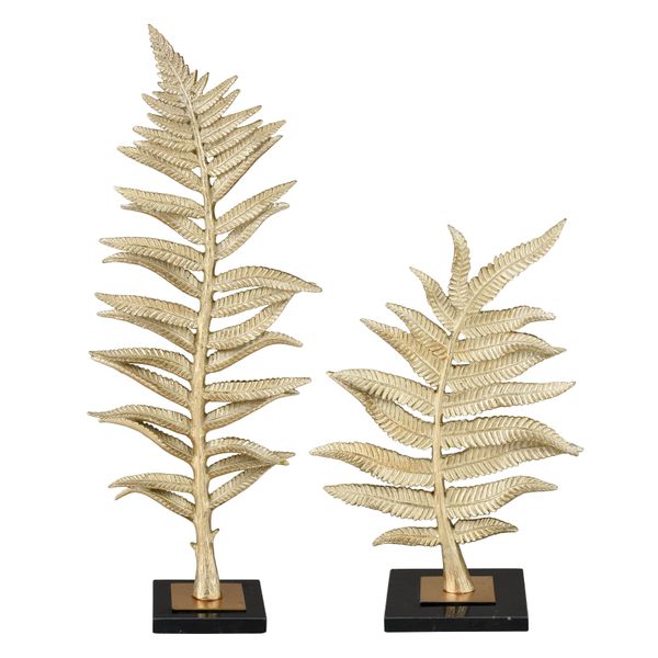 Fern Sculpture - Set of 2
