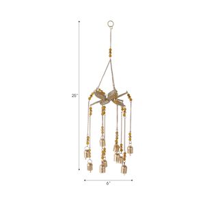 EMMONSLEY GOLD WIND CHIME 25 (IN) 9