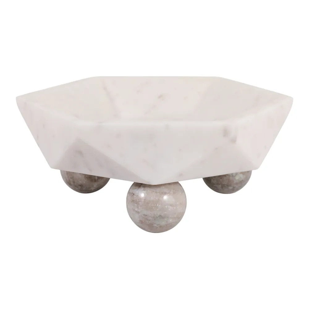 HEYDONBEACH WHITE BOWL 4 (IN)