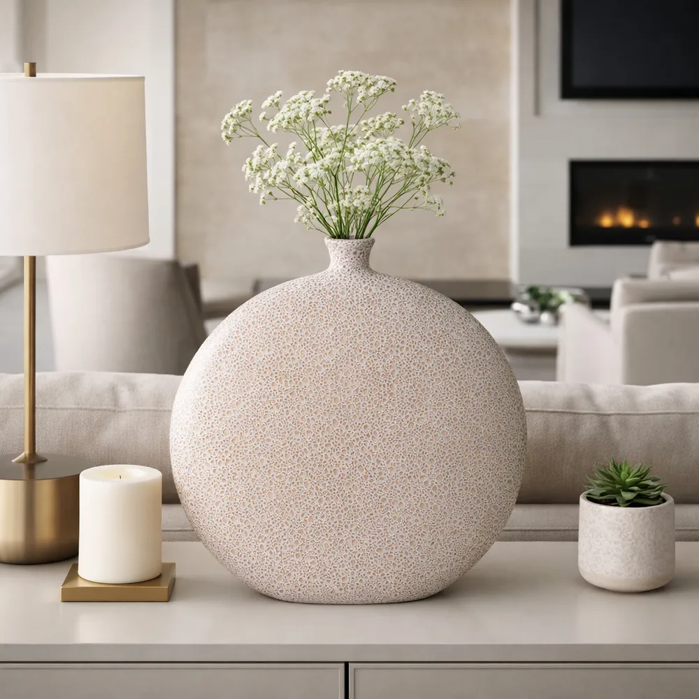 ALDENVIEW CREAM VASE 17 (IN)