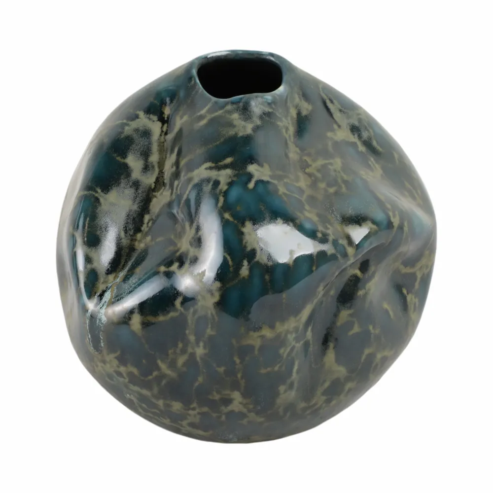 BRAMHAM BLACK VASE 7 (IN)