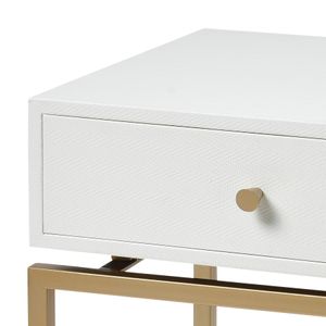Clancy Accent Table - White 3