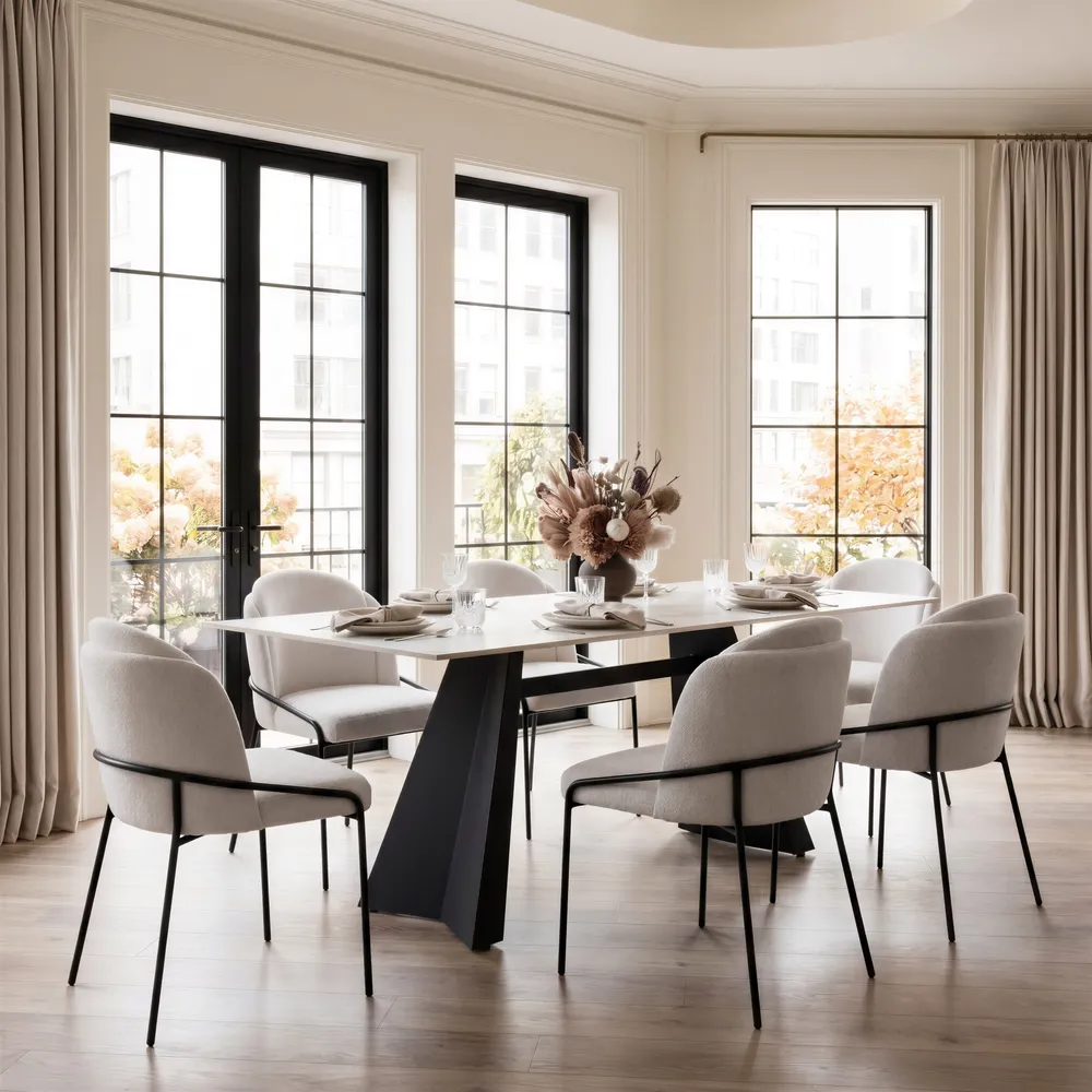 Jambi Dining Chair Ivory