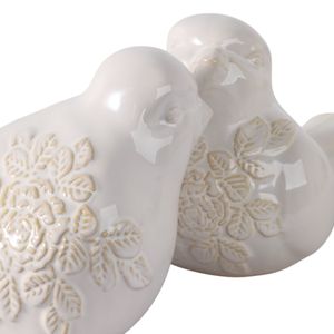 FERNRUN SET OF 2 IVORY GARDEN STATUARY 6 (IN) 6