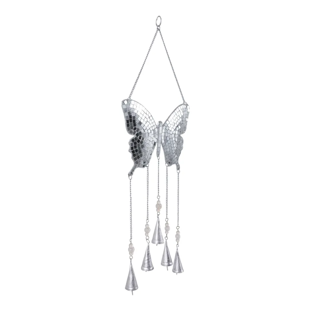 NOVASIDE SILVER WIND CHIME 27 (IN)