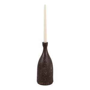 PAXTONCLIFF BROWN CANDLE HOLDER 11 (IN) 3