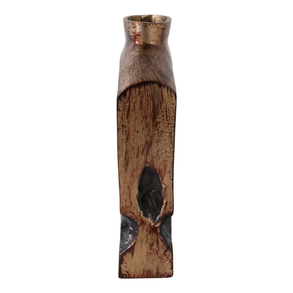 HALDENMILL GOLD VASE 10 (IN)