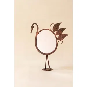 Forged-Iron Bird Tabletop Mirror 4