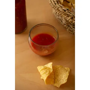 Glass Salsa Pitcher with Four Bowls 5