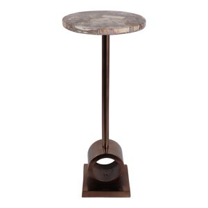 DILLONBURN BROWN TABLE 24 (IN) 5