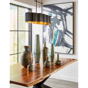 Erwin Vase - Set of 2 Oxidized Brass 7