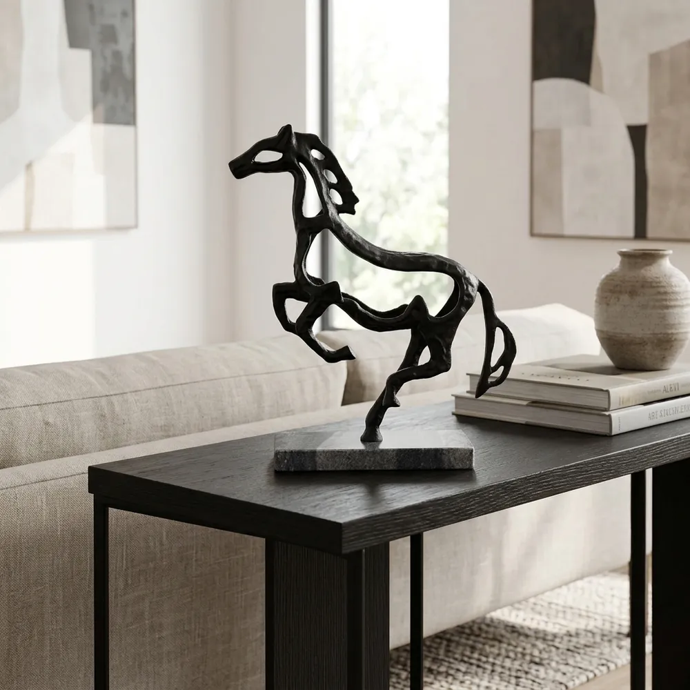 DOUGALMILL BLACK DECOR 14 (IN)