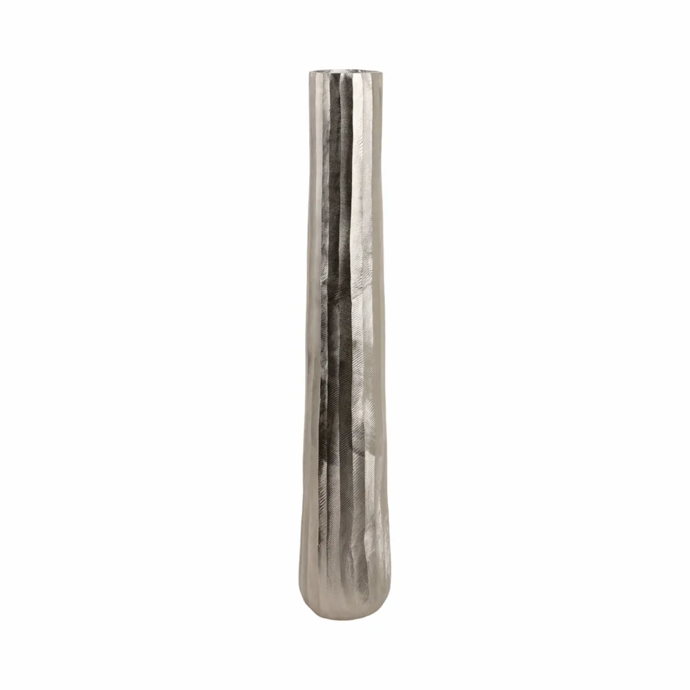 HUNTERROSE SILVER VASE 35 (IN)
