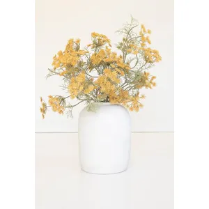 Artificial Yellow Lace Flower 2