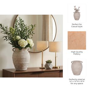 LONDONHAVEN IVORY VASE 16 (IN) 10