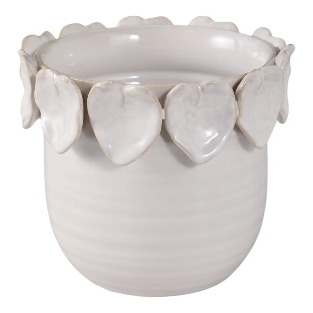 SLATERCLIFF IVORY PLANTER 6 (IN)