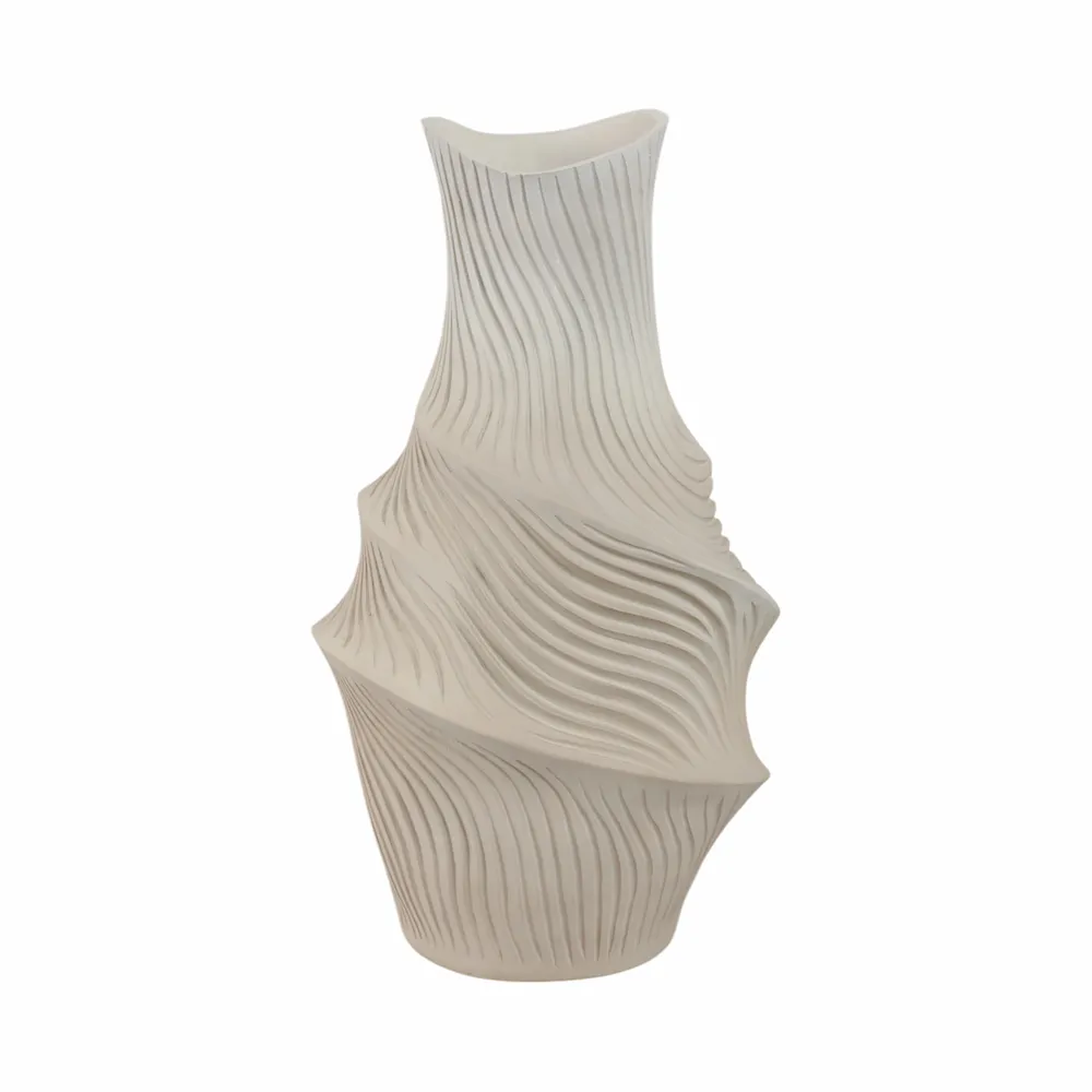 HARLEMWELL IVORY VASE 19 (IN)