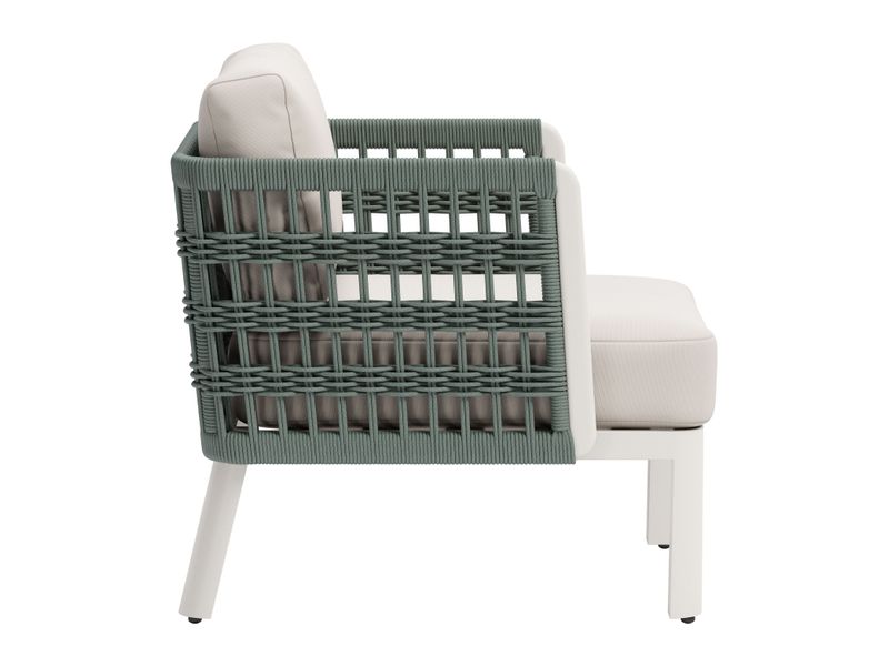 Bridgehampton Armchair White 3