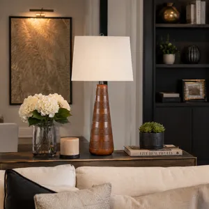 RAFEHAM BROWN LAMP 29 (IN) 2